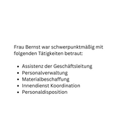 Referenz Ausbildung